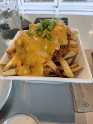 Jackfruit Poutine at Hearts Choices - NorthEast in Calgary