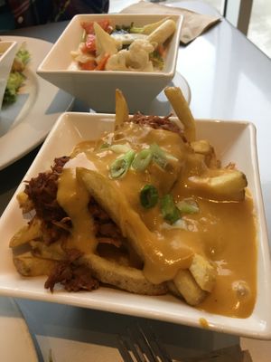 Cheesey French fries at Hearts Choices - NorthEast in Calgary