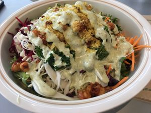 Buddha bowl.   Can you say yummy?!!  Delicious!  at Hearts Choices - NorthEast in Calgary