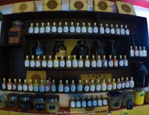 Products at Especia Humana in Bogota