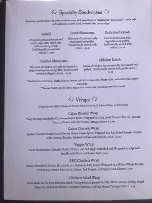 Menu at Heber City Cafe in Heber City