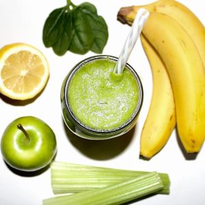 green wise smoothie at Green Wise Monkeys in Sydney