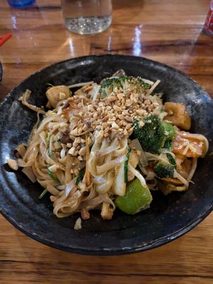 Vegetarian Pad Thai at CHOW in Darwin
