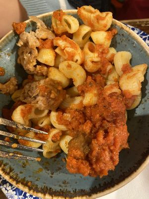 Habe vergessen zu Fotografiern, ist schon teilweise aufgegessen (Kindergericht)  at Bill's in South East London