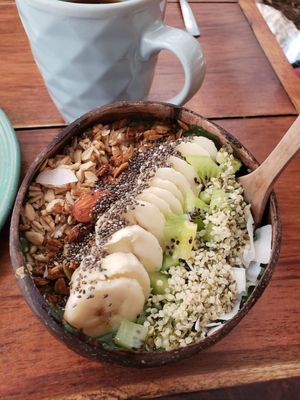 Supe Green Bowl at Fresco Habito in Playa Del Carmen