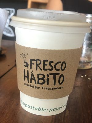 Coffee at Fresco Habito in Playa Del Carmen