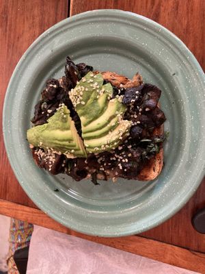 Green and Champi Cheese at Fresco Habito in Playa Del Carmen