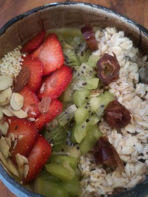 Mango bowl  #Veganuary at Fresco Habito in Playa Del Carmen