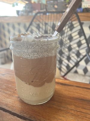 cacao pudín   at Fresco Habito in Playa Del Carmen