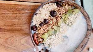 caribe bowl  at Fresco Habito in Playa Del Carmen