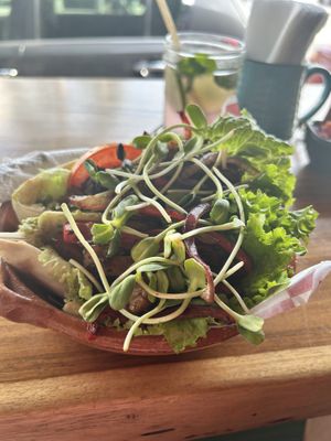 Carnitas veganas   at Fresco Habito in Playa Del Carmen