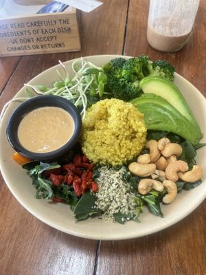 Buddha bowl  at Fresco Habito in Playa Del Carmen