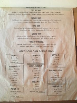 Menu Page 6 at Fresco Habito in Playa Del Carmen