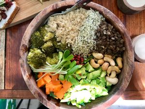 Hippie bowl (add lintels)  at Fresco Habito in Playa Del Carmen