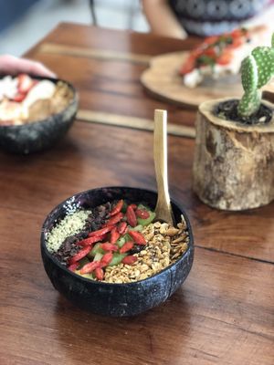 Great Açaí bowls at Fresco Habito in Playa Del Carmen