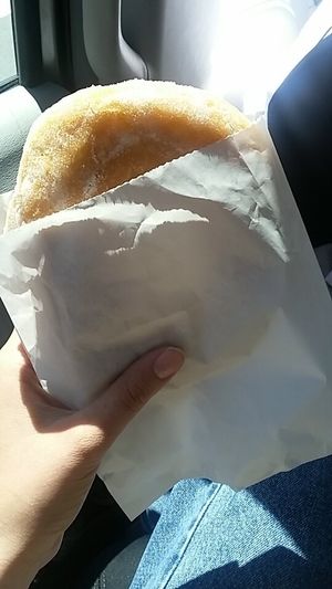 Donut at Vegan Picnic in San Francisco