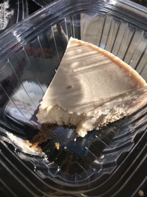 Tasty vegan cheesecake, delivered. at Vegan Picnic in San Francisco