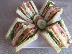 Rainbow Sanwich at Loving Heart in Clermont