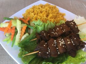 Curry BBQ at Loving Heart in Clermont