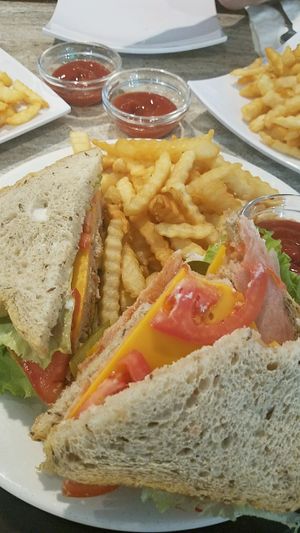 bacon sandwich  at Loving Heart in Clermont