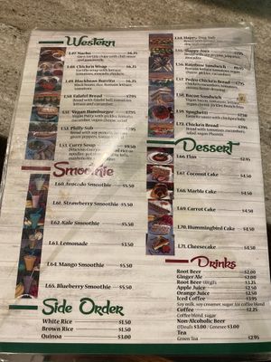 Menu-page3 at Loving Heart in Clermont