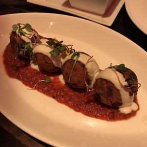 “Meatballs” at Wynn Hotel - La Cave in Las Vegas