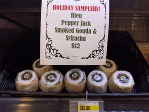 Virgin Cheese samplers at Bronze Cafe in Las Vegas