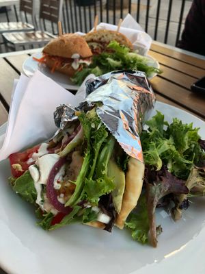 Tree of Life pita at Bronze Cafe in Las Vegas