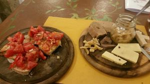 very tasty!  at Sciue Sciue in Florence