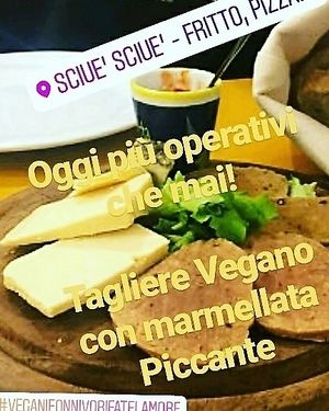 Affettati Vegan at Sciue Sciue in Florence