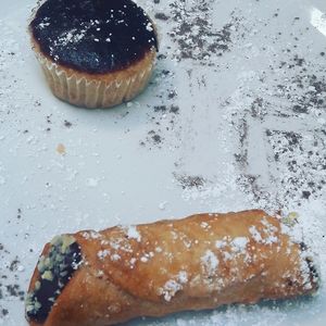 vegan deserts at Sciue Sciue in Florence