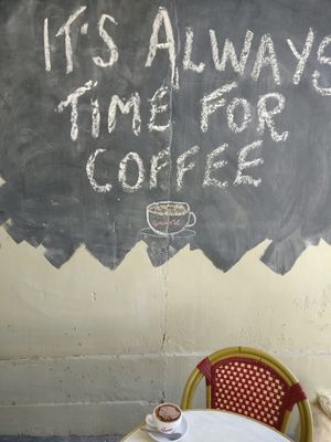 Coffee!  at Supreme Bar and Restaurant  in Maryborough