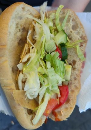 Döner mit cocktail at Bermuda Doner - Kortumstr in Bochum