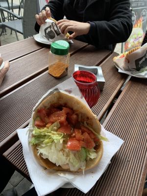 Döner lunch at Bermuda Doner - Kortumstr in Bochum