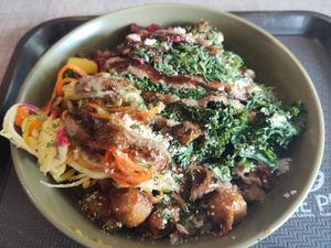 2 proteins dish at Pot in Bogota