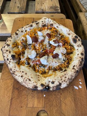 Pizza Damasco (?) (not so good) at Bancale 61 in Maastricht