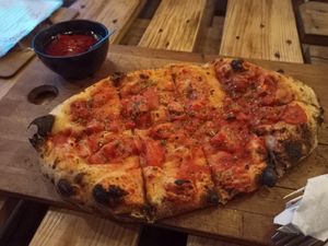 Focaccia rossa at Bancale 61 in Maastricht