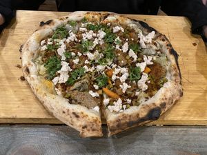 Piso pizza  at Bancale 61 in Maastricht