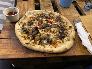 Pizza Agadir  at Bancale 61 in Maastricht