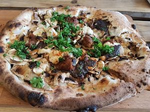 pizza at Bancale 61 in Maastricht