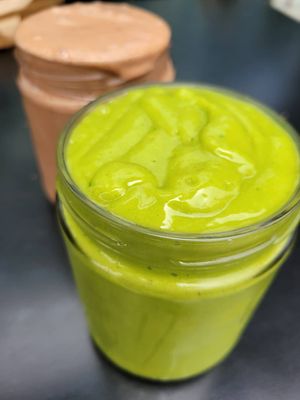 smoothies  at Harvest Cafe in Ventura