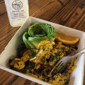 delicious breakfast at Harvest Cafe in Ventura