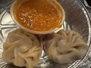 Momos  at Taste of the Himalayas in Sausalito