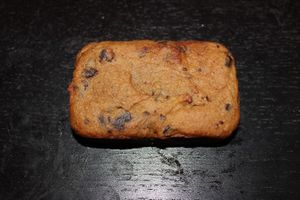 Chickpea blondie at Awesome Bites in Houston