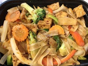 Drunken Man noodles  at Thai Silver Spoon  in Springboro