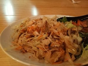 Yaki veggie don  at MisoHapi in West End