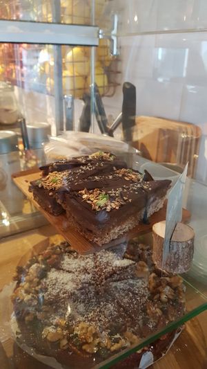 Chocolate cake at By-Kees in Heerenveen
