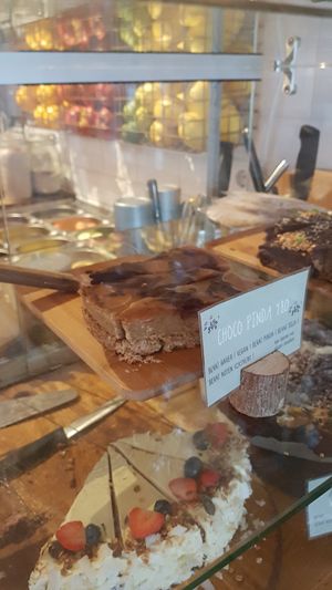 Chocolate peanut cake at By-Kees in Heerenveen