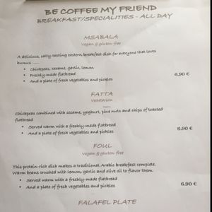 food1 at Be Coffee My Friend in Berlin