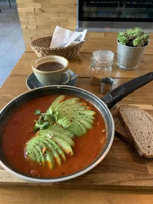 Shakshuka  at Be Coffee My Friend in Berlin